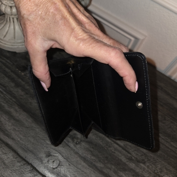 Celine Triomphe canvas and leather wallet - Picture 5 of 10